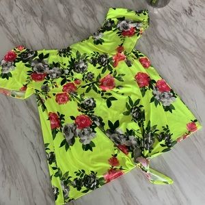 Colorfull top plus size